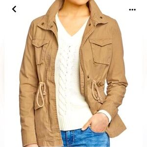 OLD NAVY Khaki Brown Utility Jacket Sz Small
